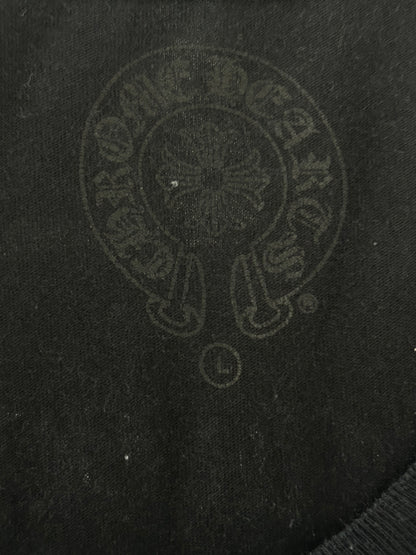 Chrome Hearts Black & White T-Bar Logo T-Shirt