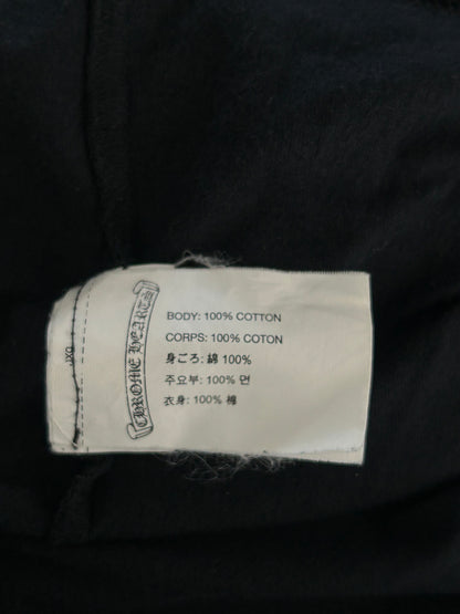 Chrome Hearts Black & White T-Bar Logo T-Shirt