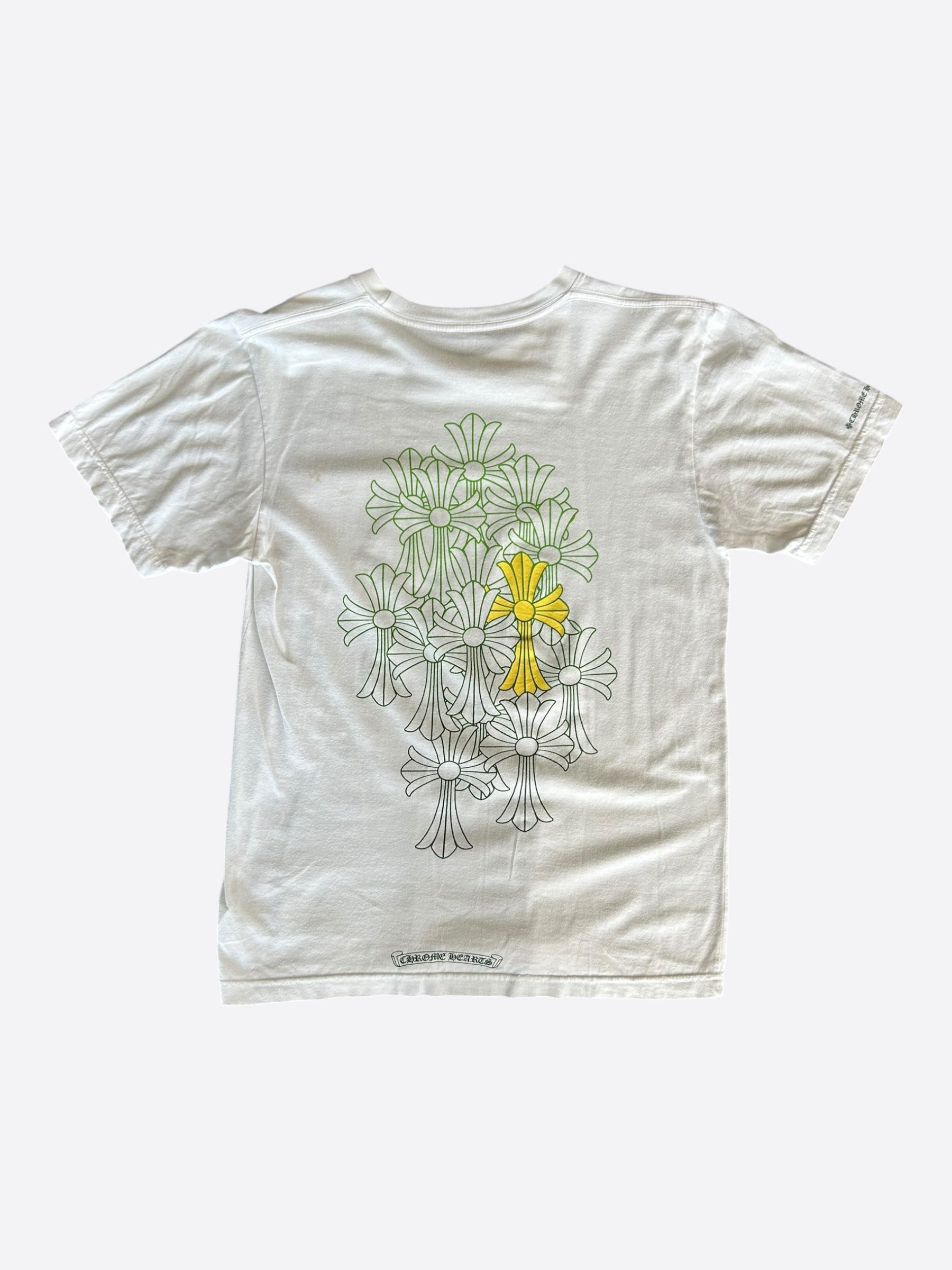 Chrome hearts multi color cross cemetery t shirts