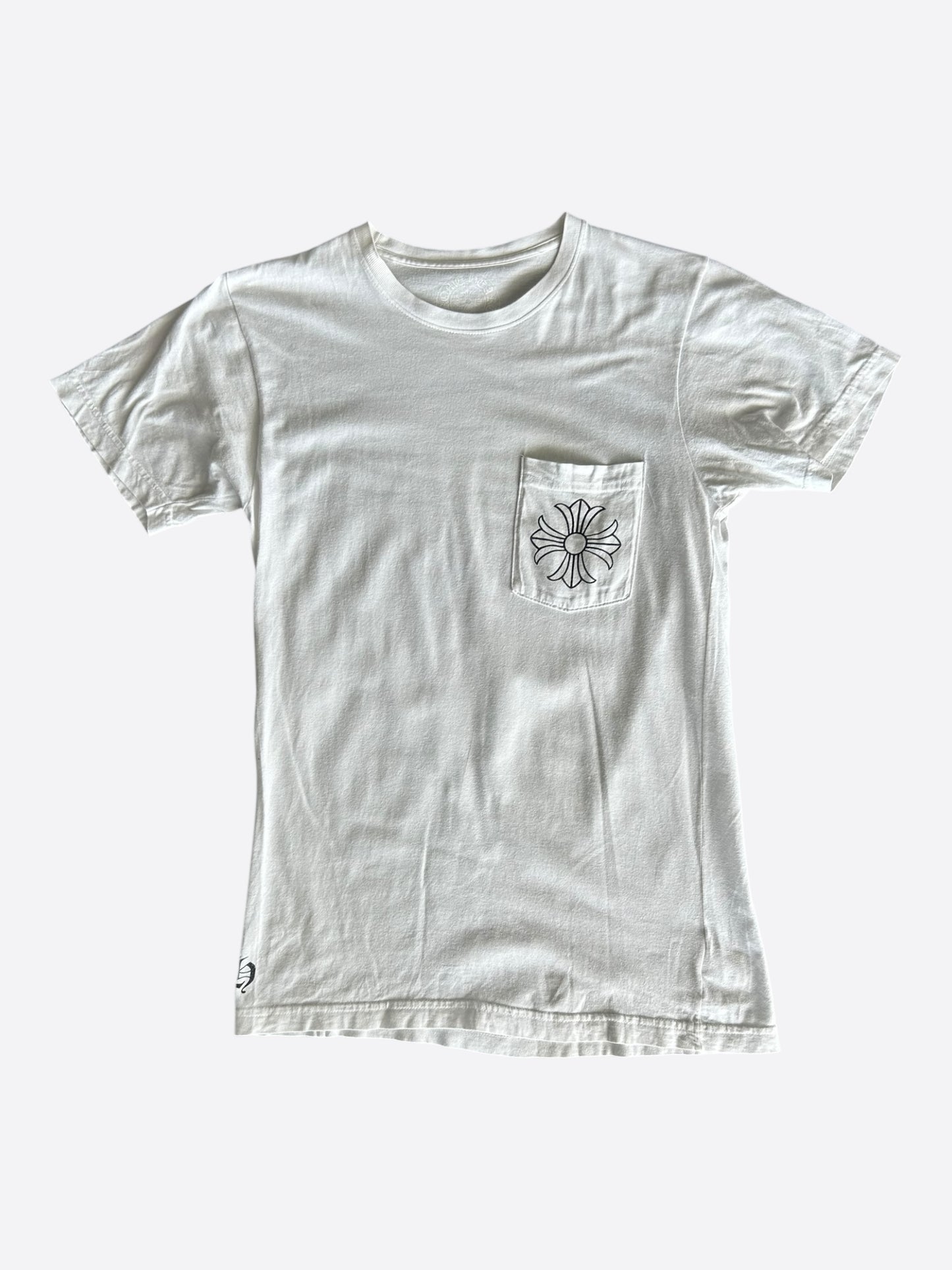 Chrome Hearts White & Black Made In Hollywood T-Shirt