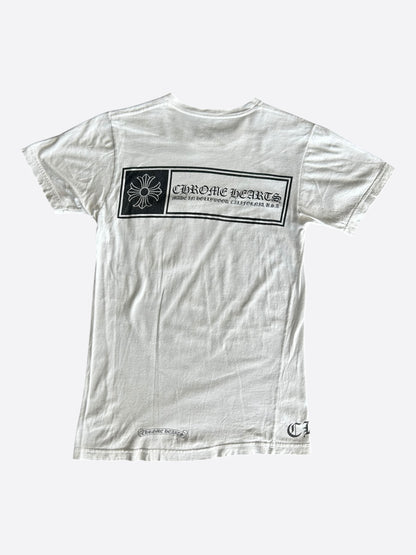 Chrome Hearts White & Black Made In Hollywood T-Shirt
