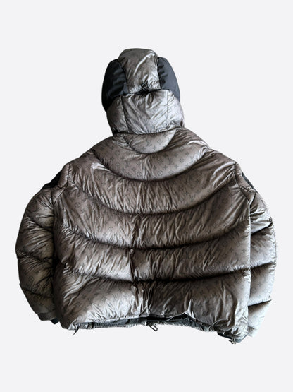 Louis Vuitton Black & Grey 2054 Monogram Heat Reflective Puffer Jacket