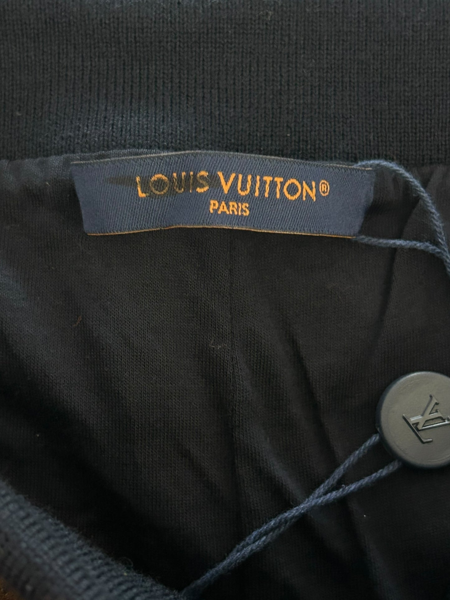 Louis Vuitton Orange Camouflage Fleece Sweatpants