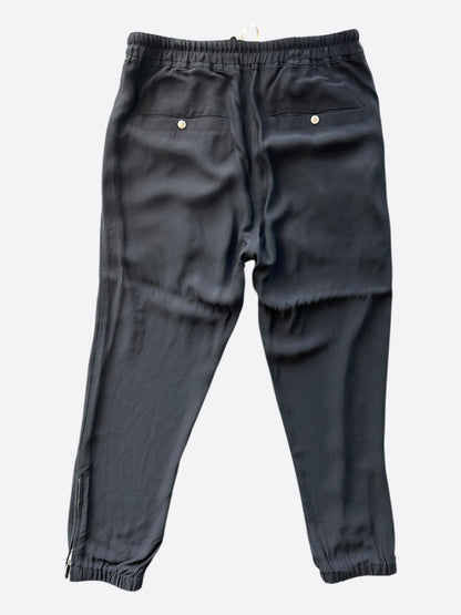 Rick Owens Black Tecuatl Zip Sweatpants
