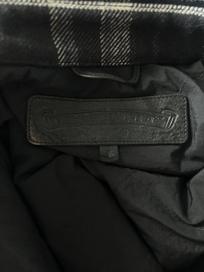 Chrome Hearts Black & Grey Plaid Jacket