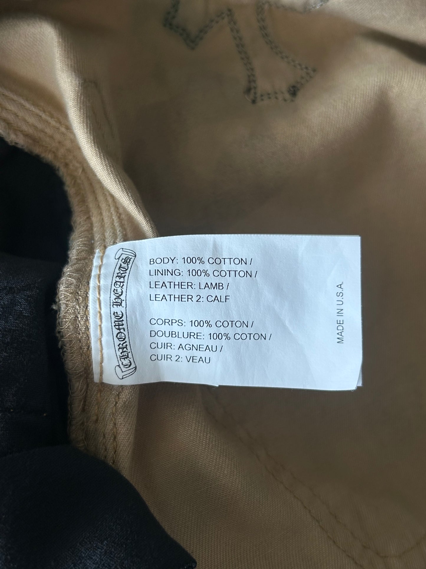 Chrome Hearts Camouflage Sex Records Cross Patch Carpenter Shorts