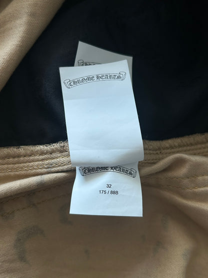 Chrome Hearts Camouflage Sex Records Cross Patch Carpenter Shorts