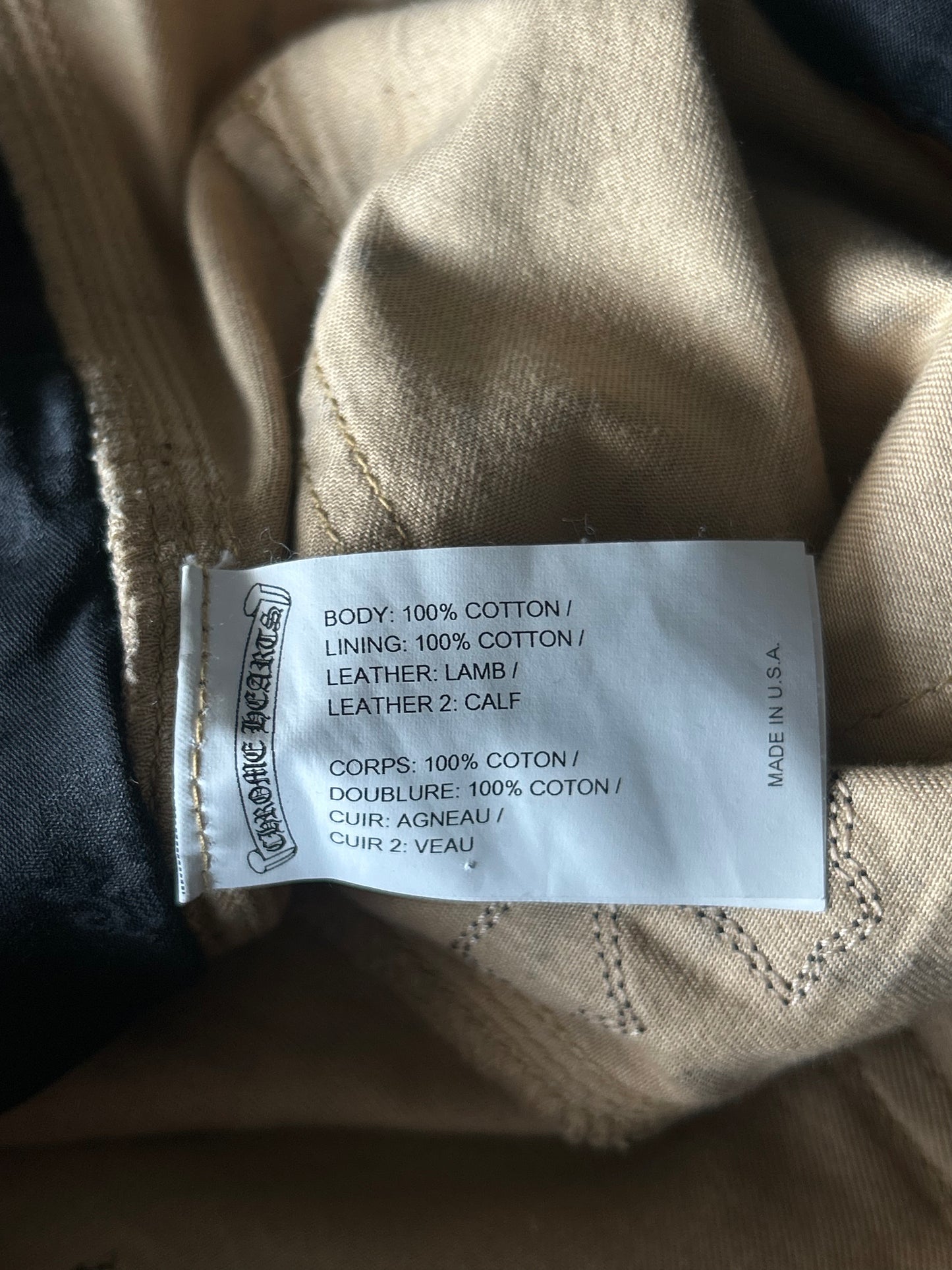 Chrome Hearts Camouflage Sex Records Cross Patch Carpenter Shorts