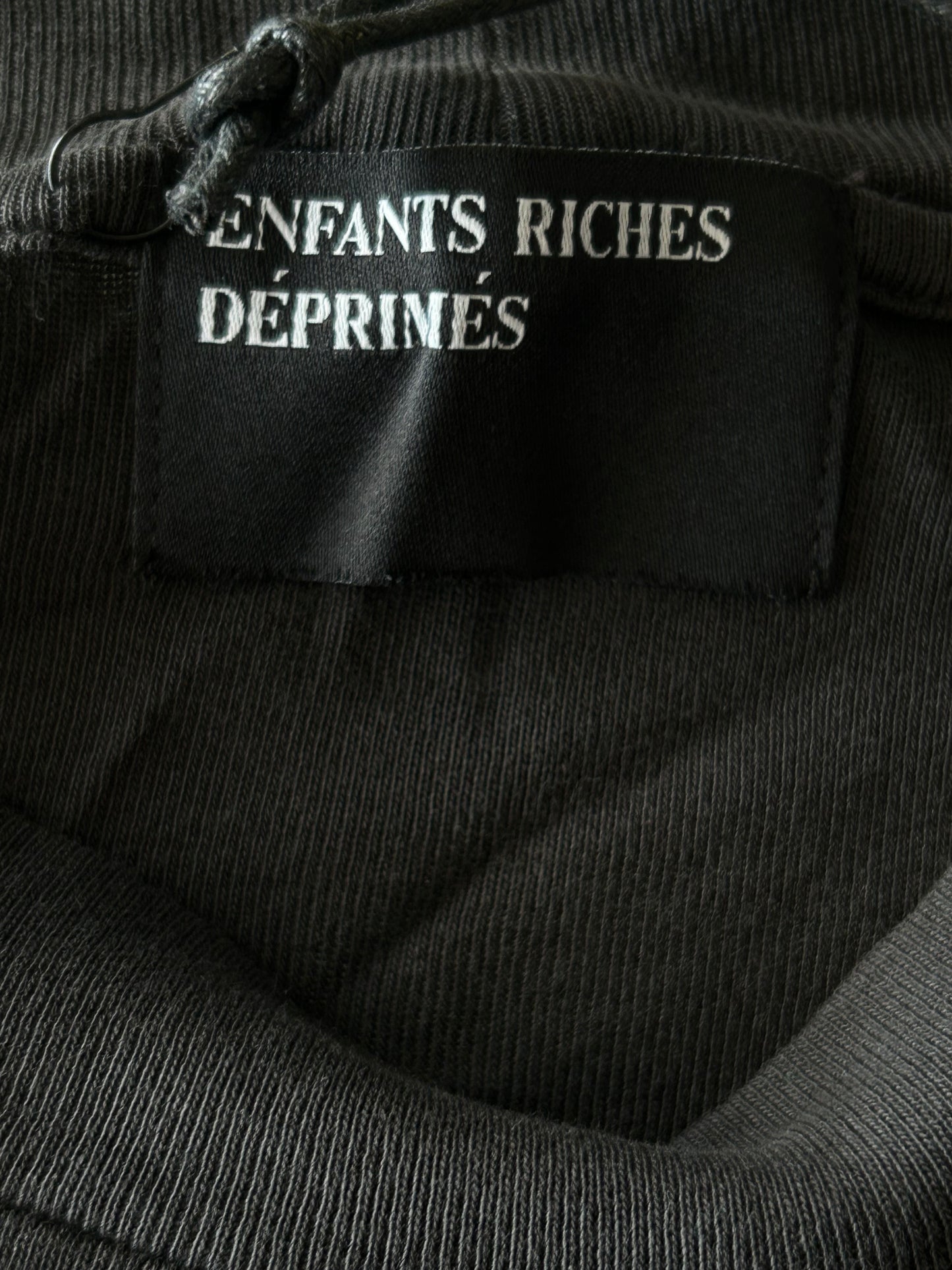 Enfants Riches Deprimes Faded Black & Red Graphic T-Shirt