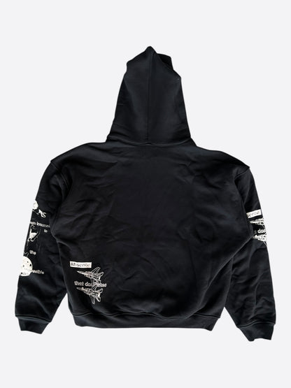 Enfants Riches Deprimes Black & White 'Absence That Dominates' Hoodie