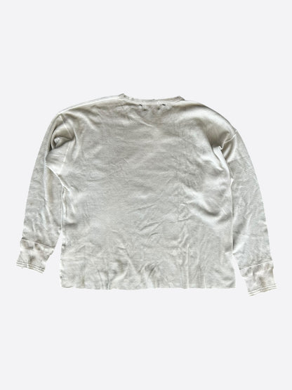 Enfants Riches Deprimes White & Black Classic Logo Thermel Longsleeve T-Shirt