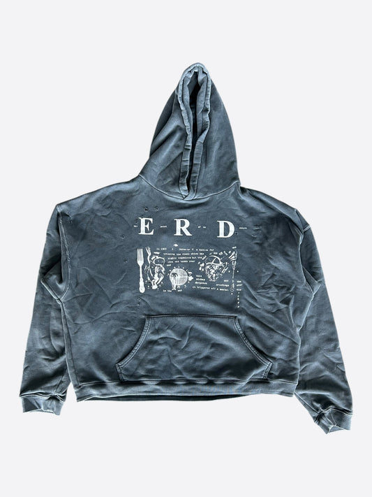 Enfants Riches Deprimes Navy & White My Role In the War Hoodie