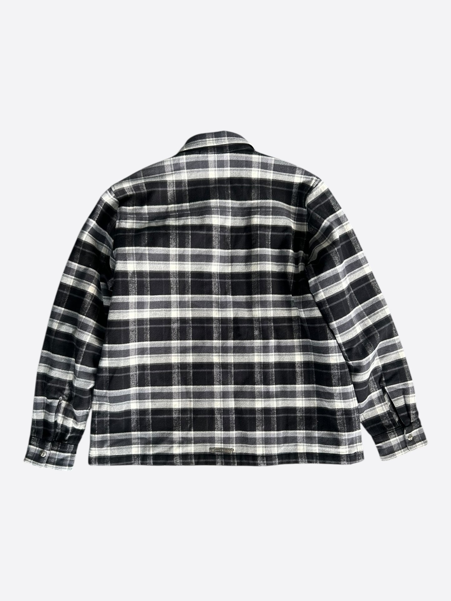 Chrome Hearts Black & Grey Plaid Jacket