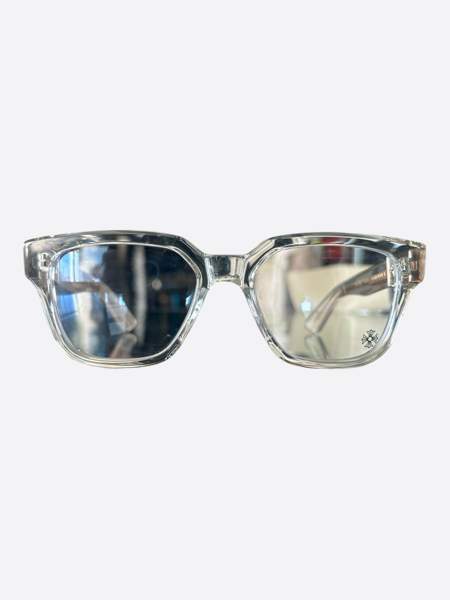 Chrome Hearts Clear & Gold Vagillionaire 2 Glasses