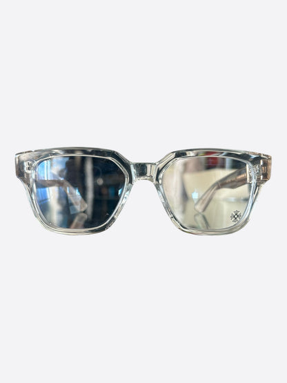 Chrome Hearts Clear & Gold Vagillionaire 2 Glasses