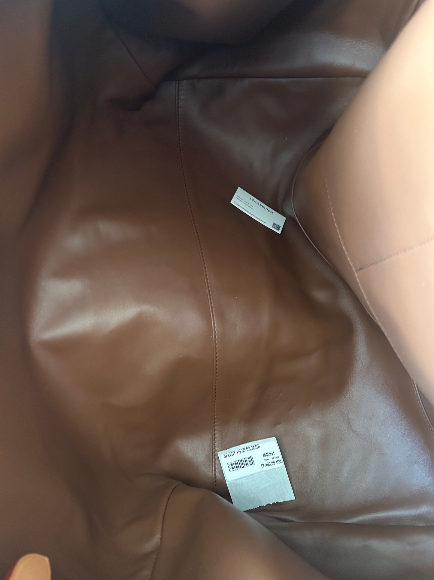 Louis Vuitton Green & White Monogram P9 Speedy 50