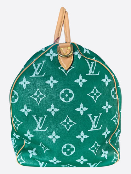 Louis Vuitton Green & White Monogram P9 Speedy 50