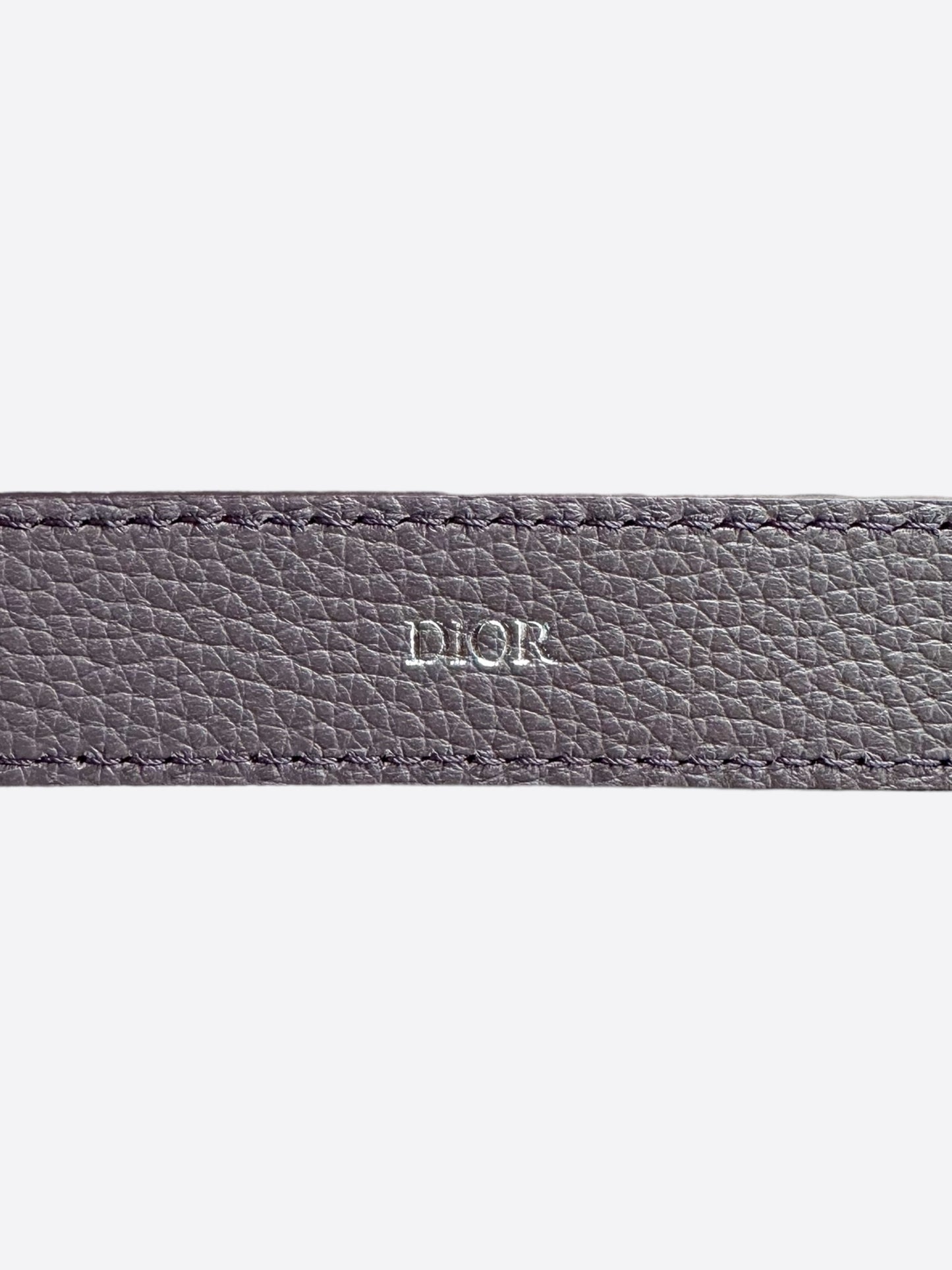 Dior Alyx Purple Silver Buckle Belt