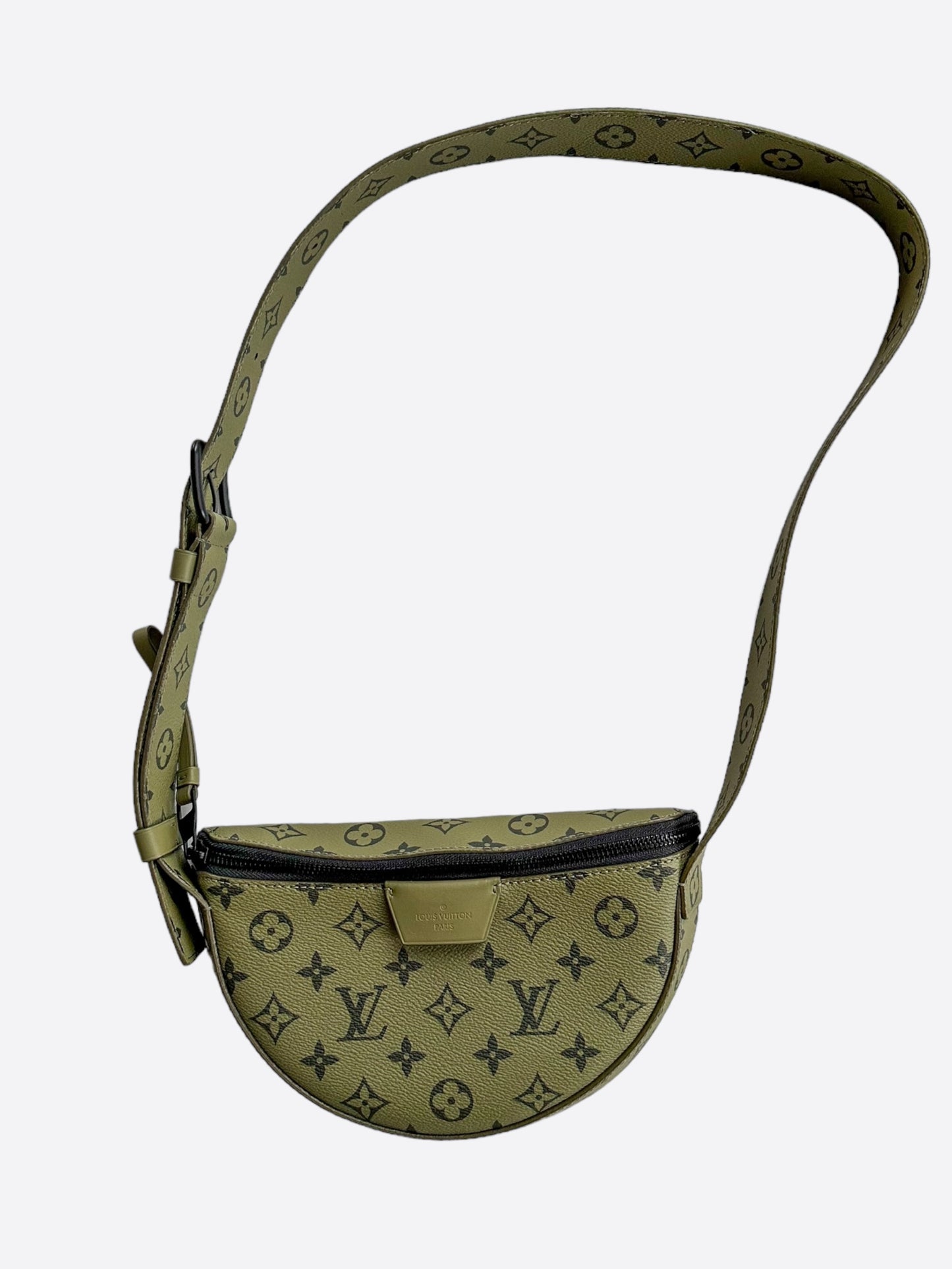 Louis Vuitton Khaki & Black Moon Crossbody Bag