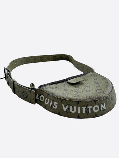 Louis Vuitton Khaki & Black Moon Crossbody Bag