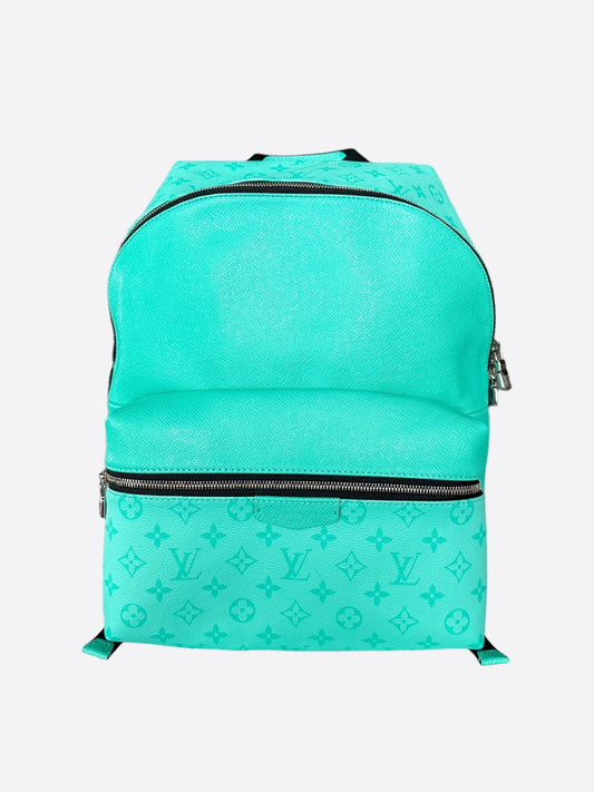 Louis Vuitton Miami Green Taigarama Monogram Discovery Backpack