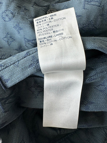 Louis Vuitton Blue Monogram Denim Jacket