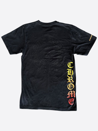 Chrome Hearts Black Gradient Logo T-Shirt