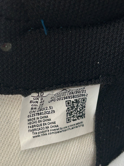 Nike Cactus Jack Fragment Blue & White Air Jordan 1 High Top Sneakers