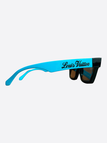 Louis Vuitton Black & Blue Pop Sunglasses