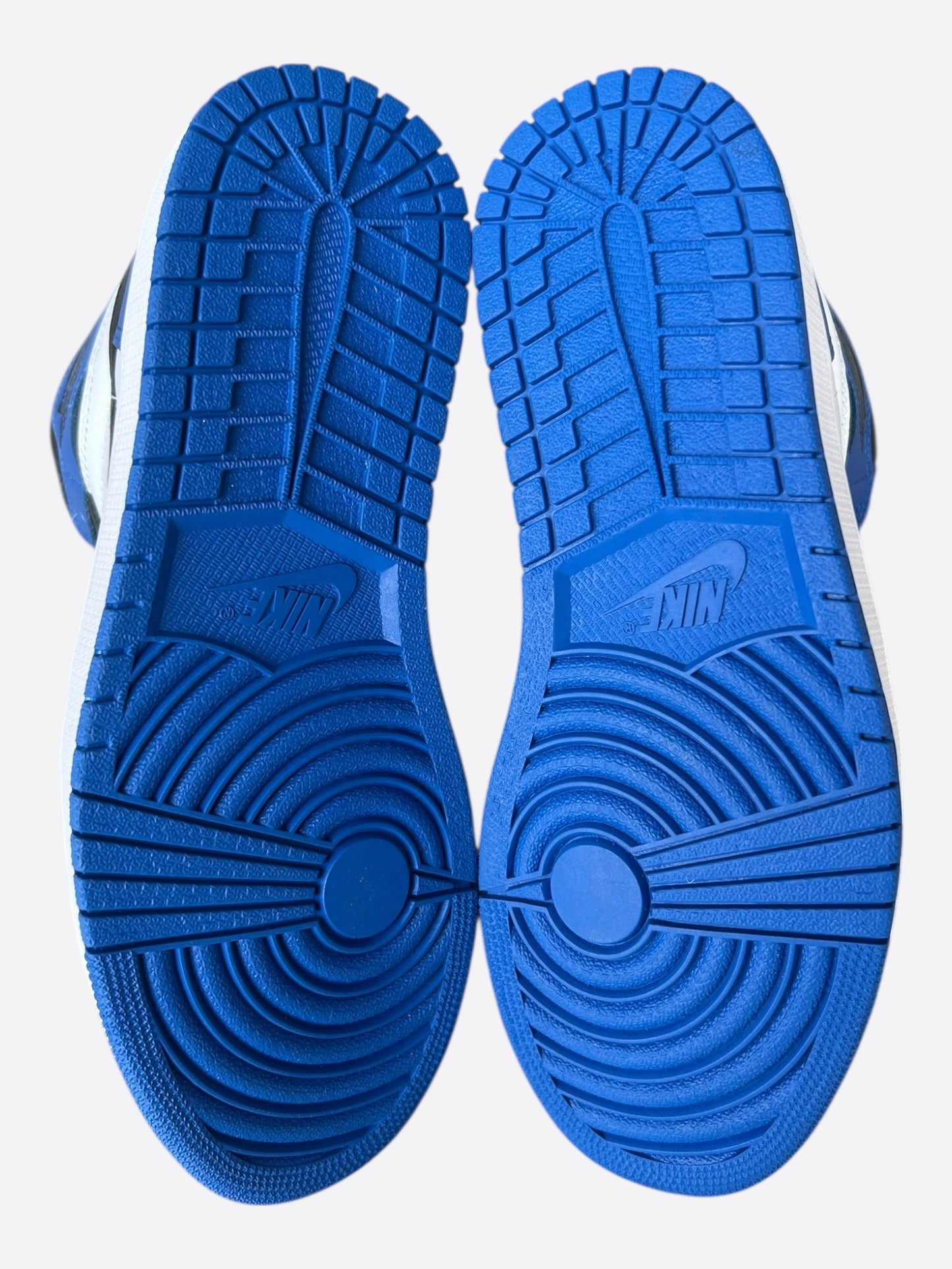 Nike Fragment Blue & White Air Jordan 1 High Top Sneakers