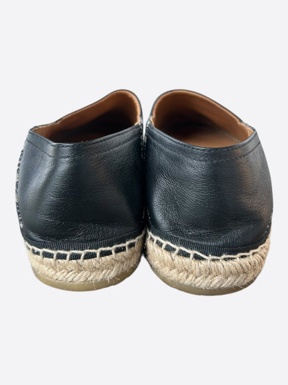 Dior Beige & Black Oblique Espadrilles