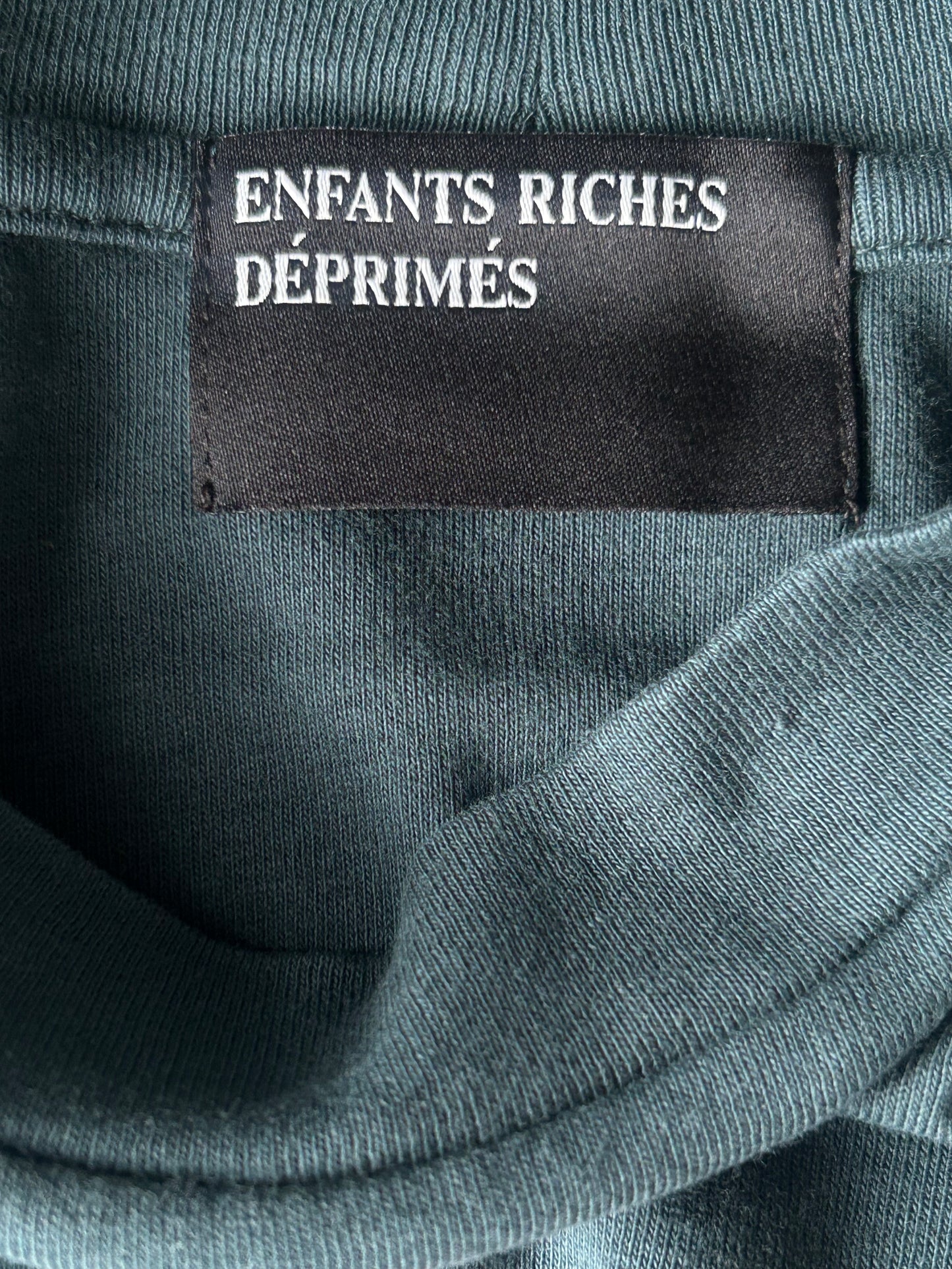 Enfants Riches Deprimes Green Double the Length of Solstice T-Shirt