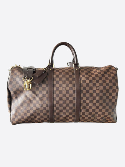 Louis Vuitton Damier Ebene Keepall 55