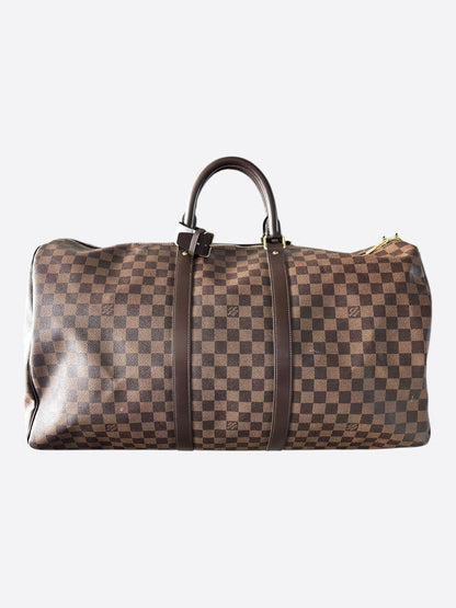 Louis Vuitton Damier Ebene Keepall 55