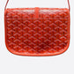 Goyard Orange Goyardine Belvedere Messenger Bag
