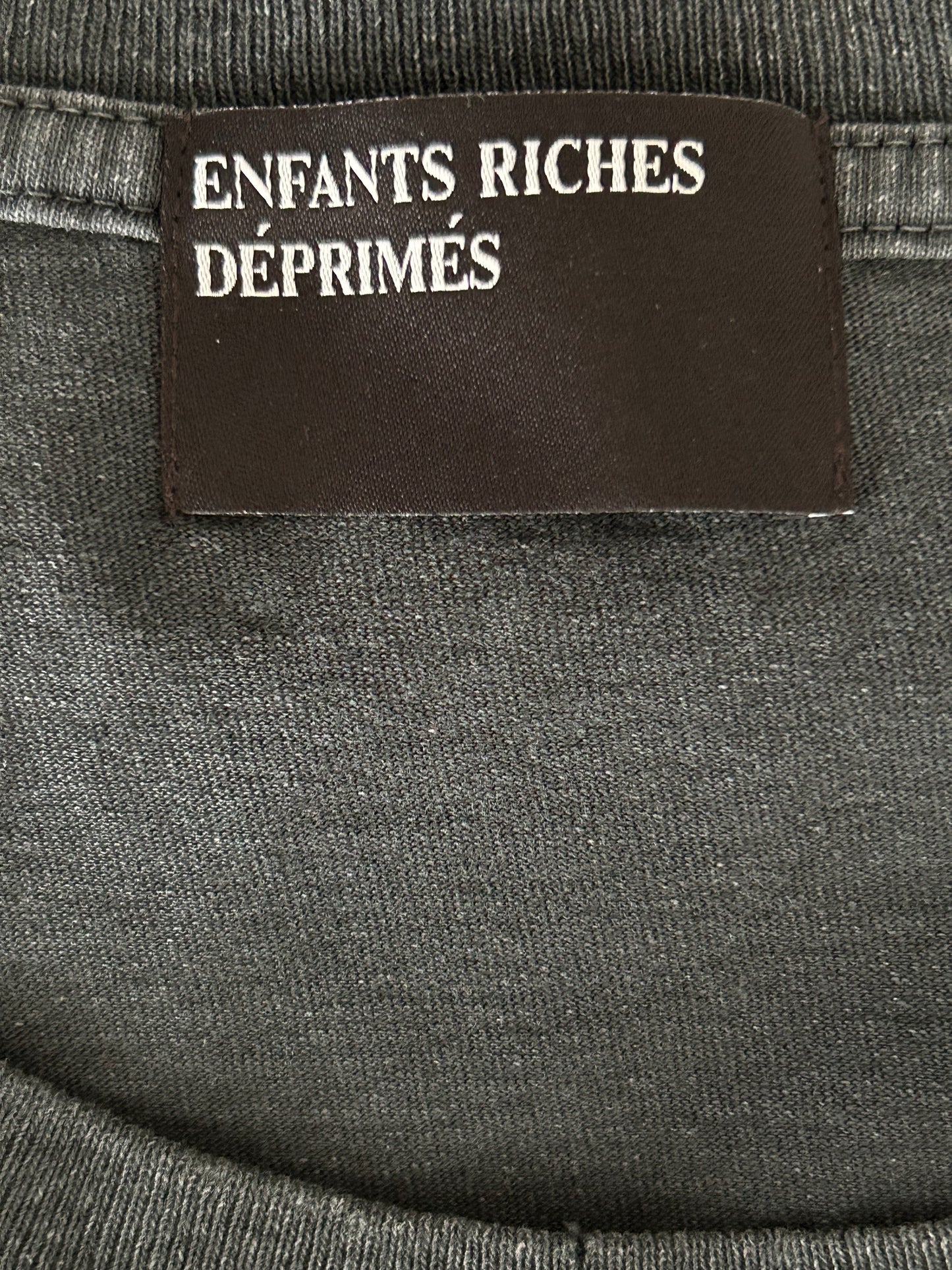 Enfants Riches Deprimes Vintage Black & White The Latency Graphic Longsleeve T-Shirt