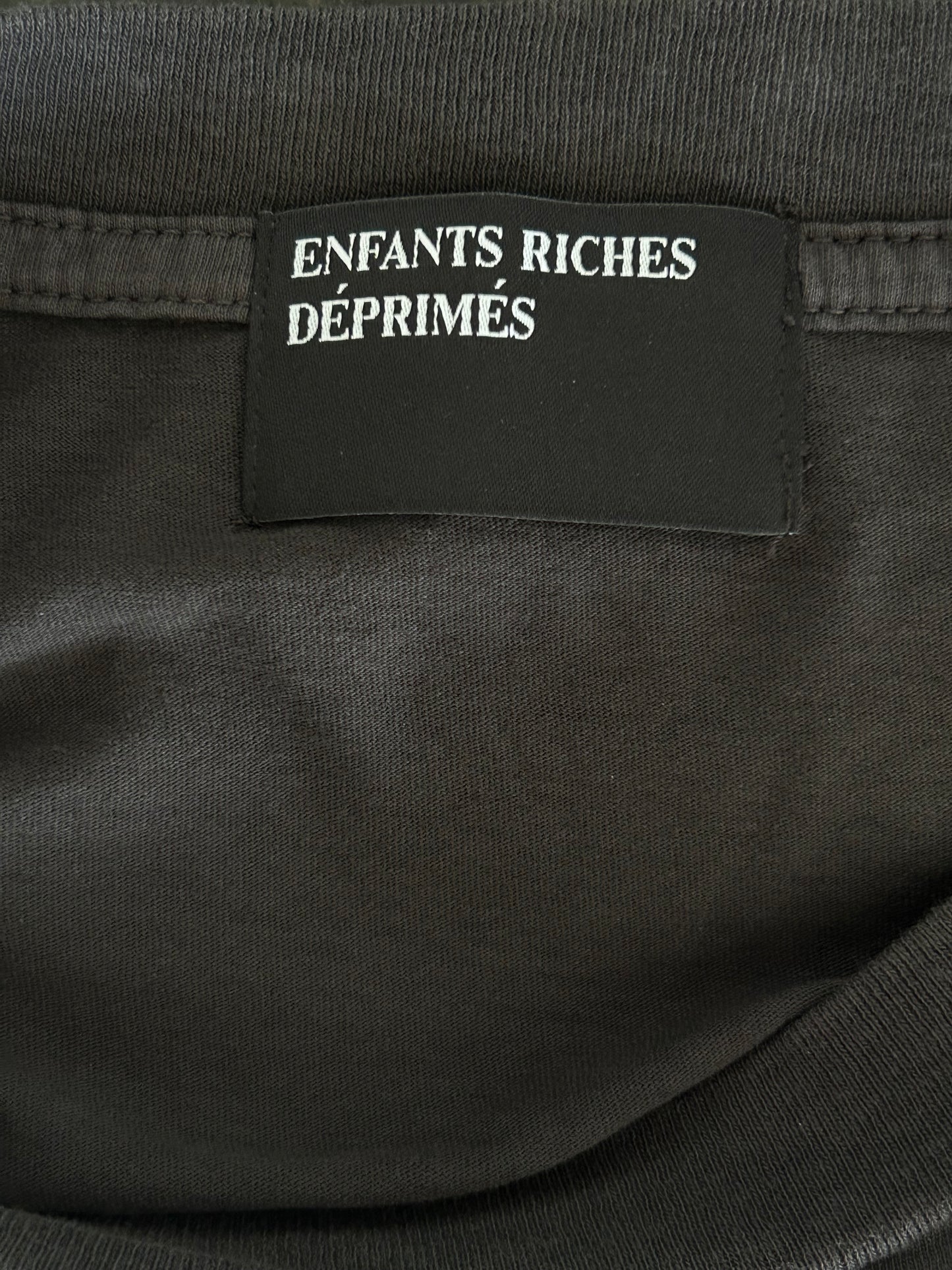 Enfants Riches Deprimes Faded Black & White Sour Dream Graphic T-Shirt