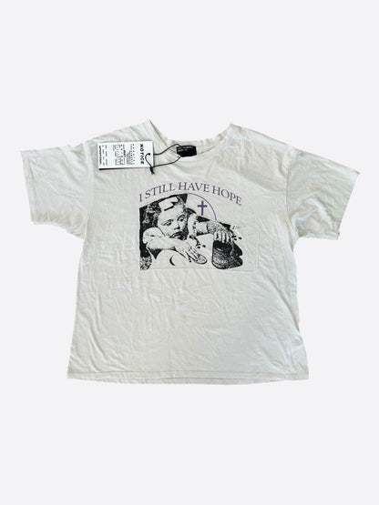 Enfants Riches Deprimes White & Purple I Still Have Hope Assemblage T-Shirt