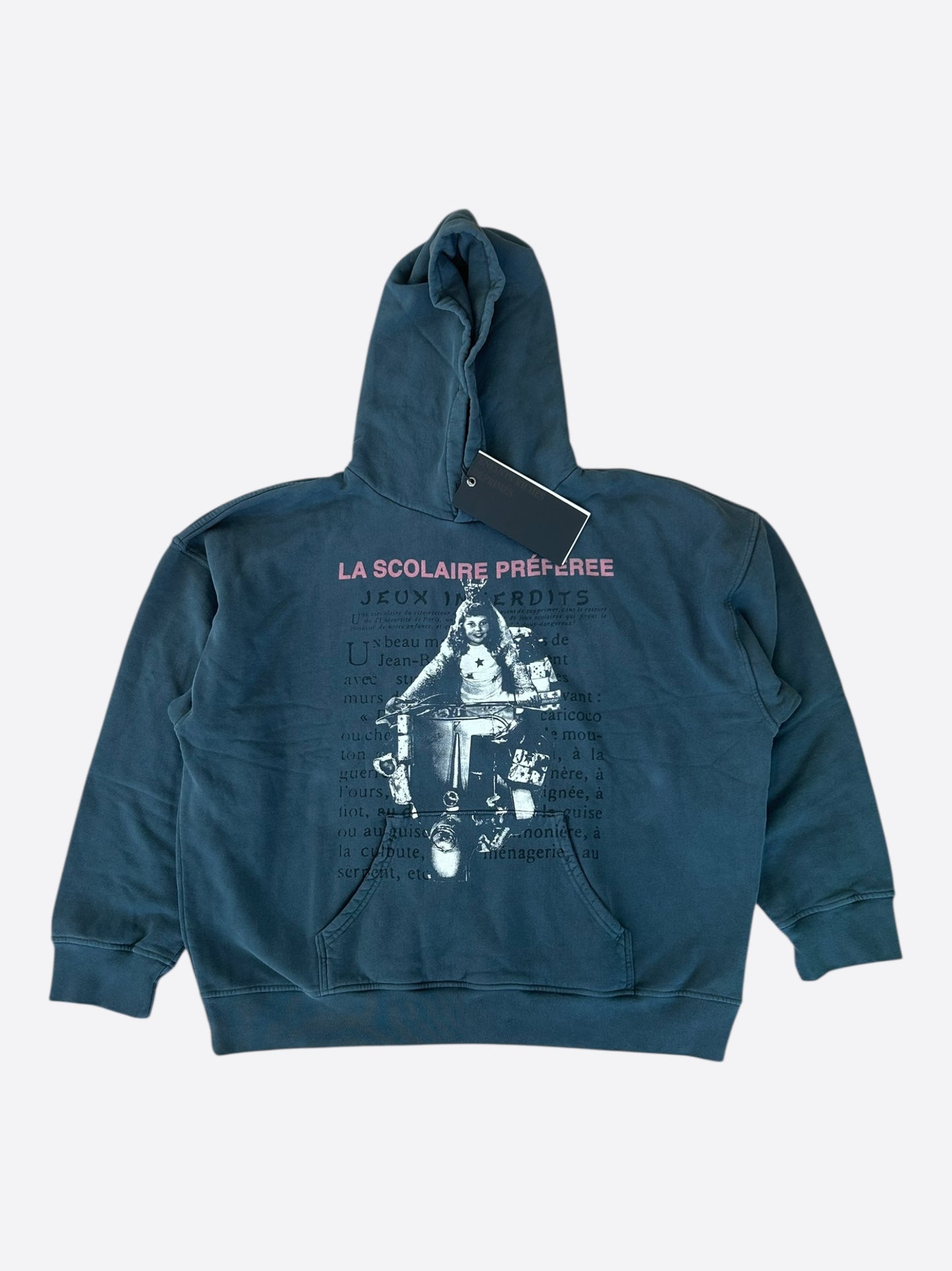 Enfants Riches Deprimes Dark Green & White La Scolaire Préféree Graphic Hoodie
