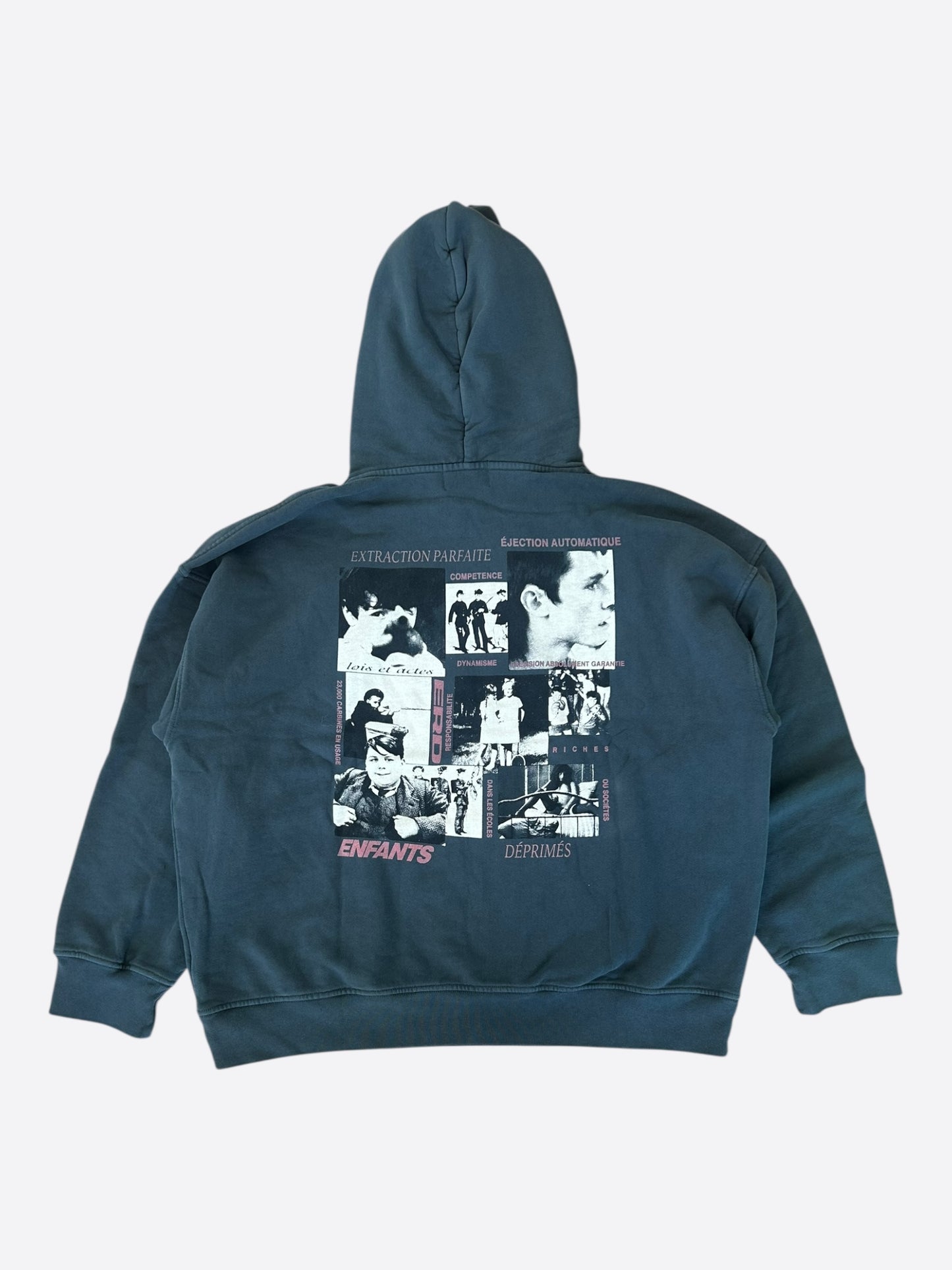 Enfants Riches Deprimes Dark Green & White La Scolaire Préféree Graphic Hoodie