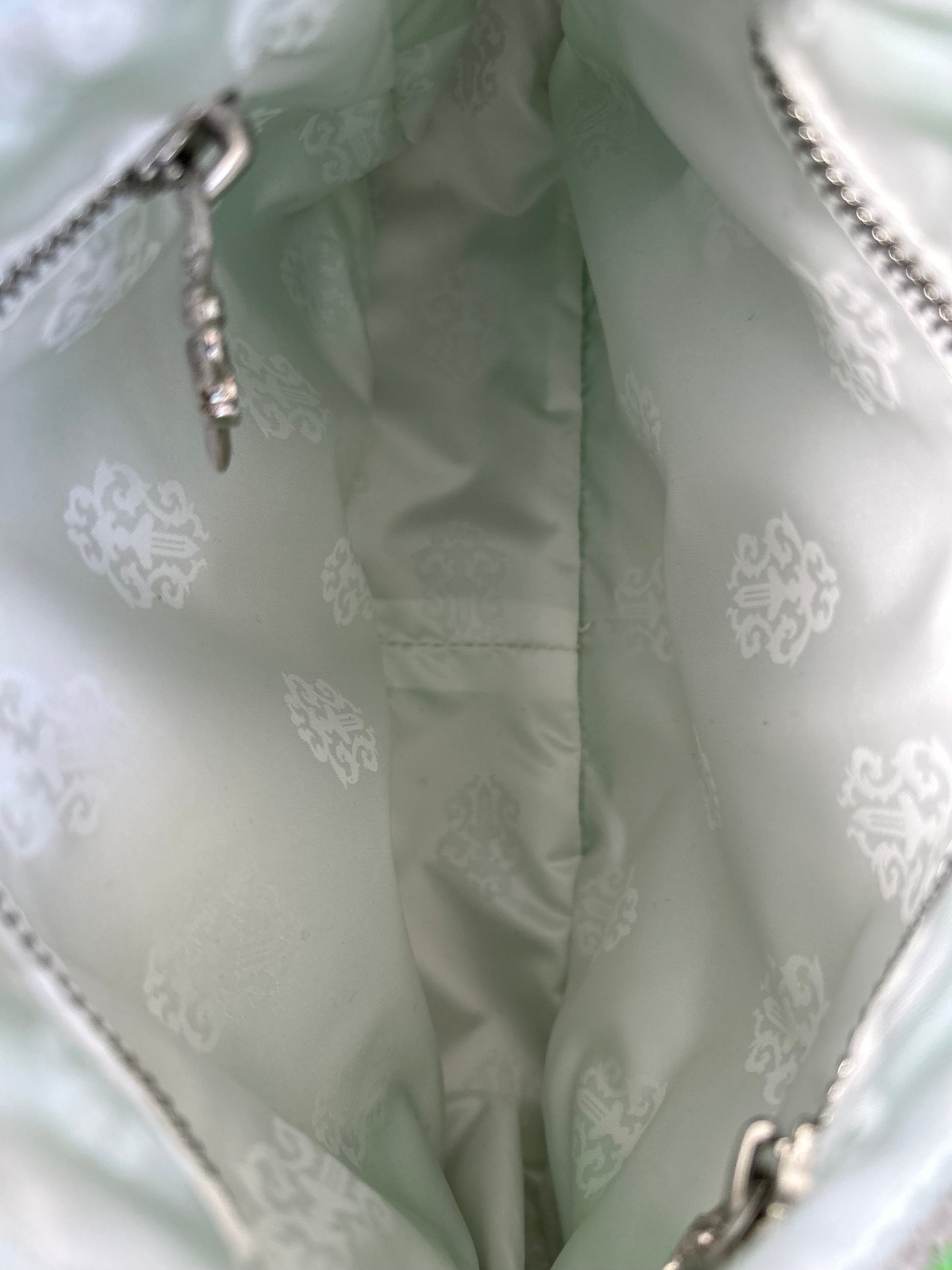 Chrome Hearts Green Leather Chicken Nugget Hand Bag