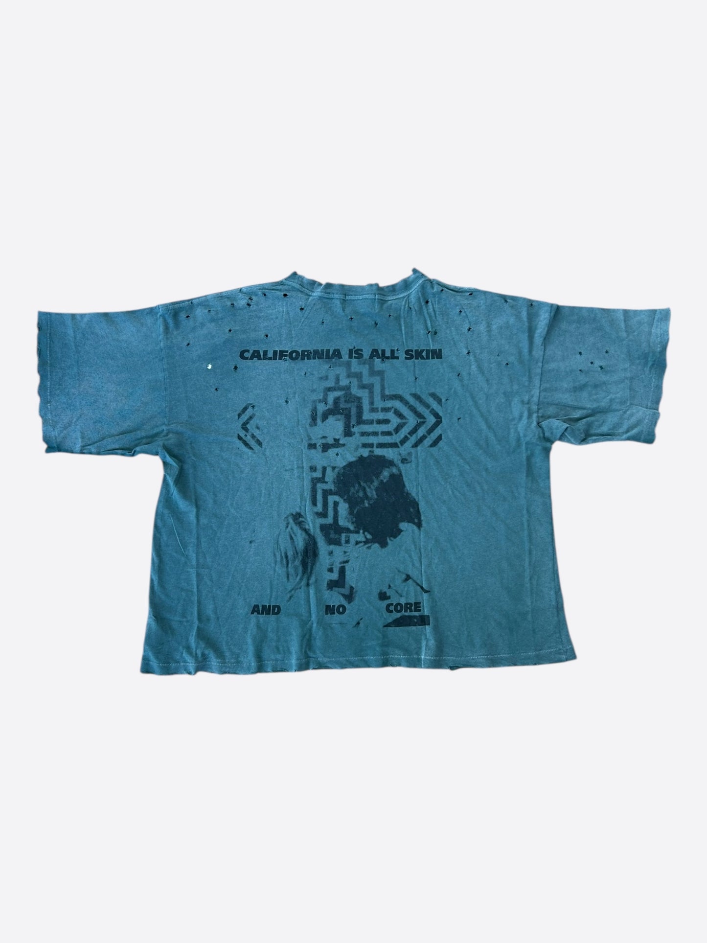 Enfants Riches Deprimes Teal & Black Reverend Graphic T-Shirt