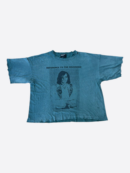 Enfants Riches Deprimes Teal & Black Reverend Graphic T-Shirt