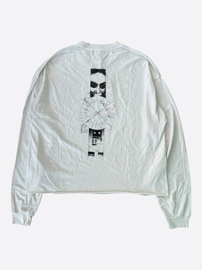 Enfants Riches Deprimes White & Black Calculate Your Birthright Graphic Longsleeve T-Shirt
