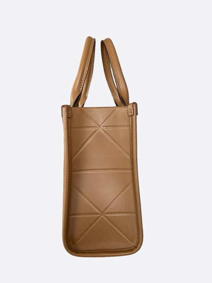 Prada Caramel Mini Symbole Leather Tote Bag