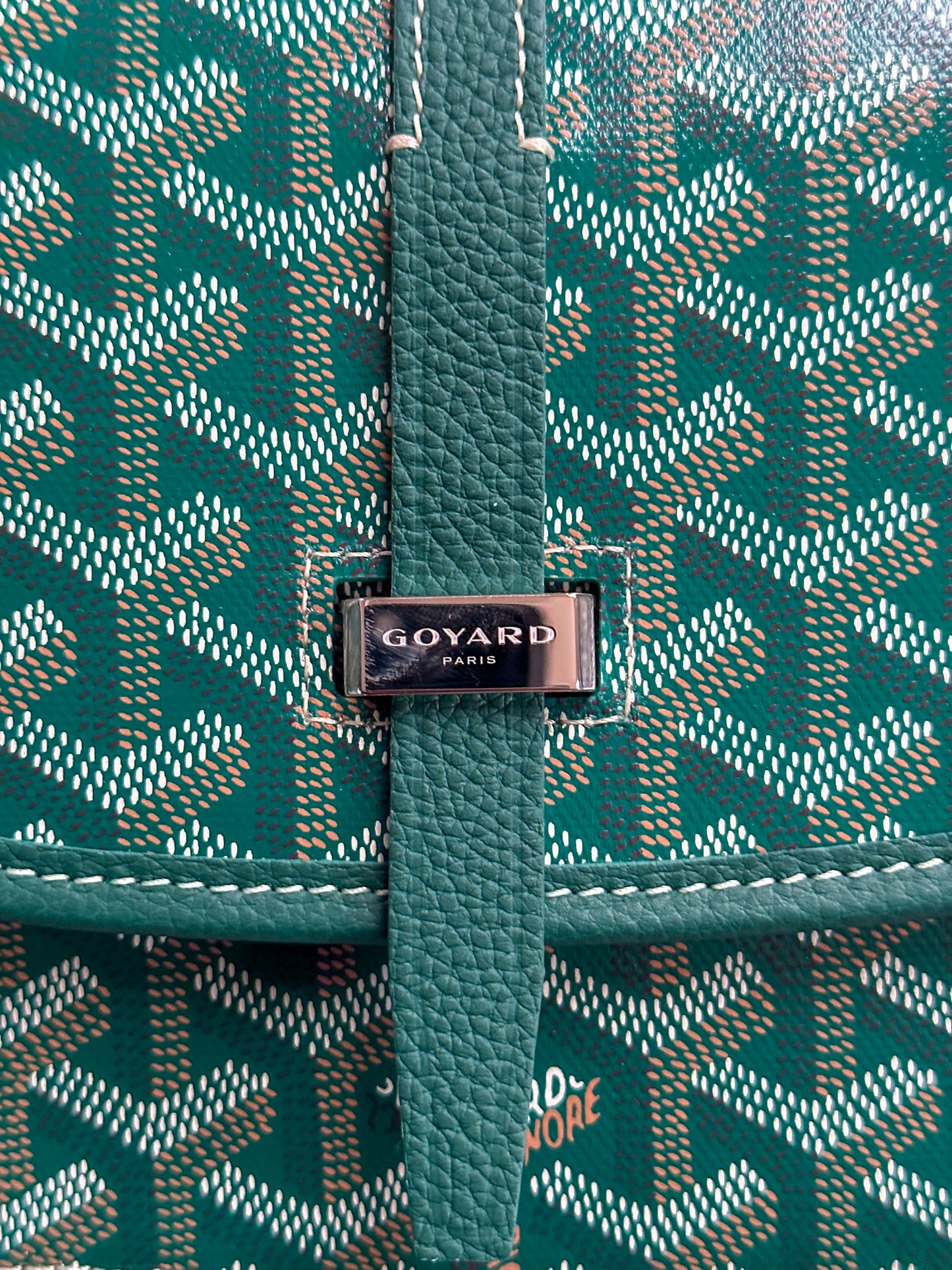 Goyard Green Belvedere Messenger Bag