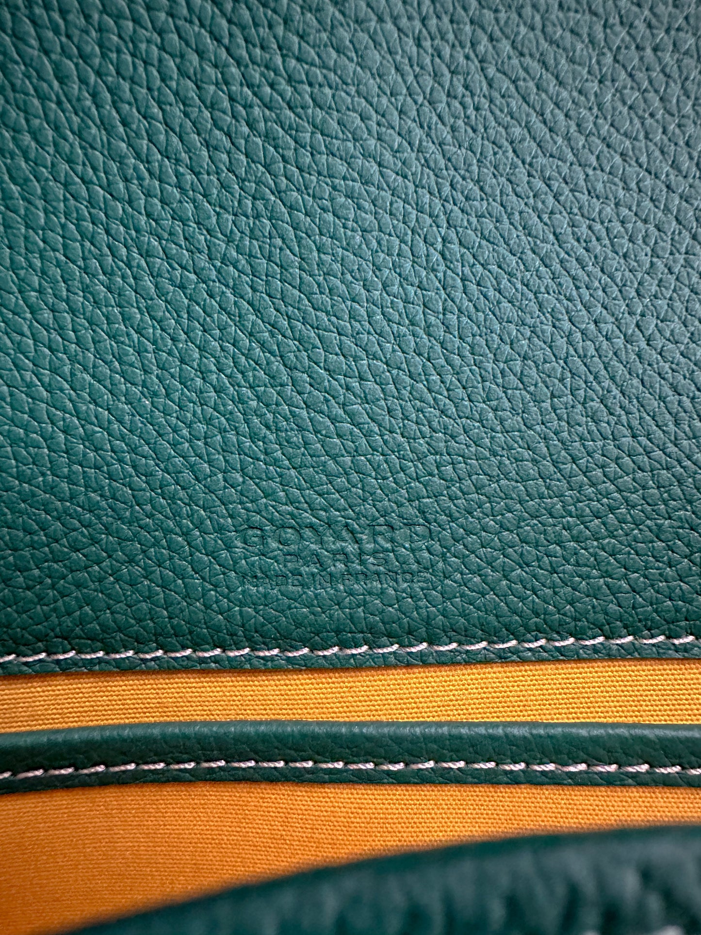 Goyard Green Belvedere Messenger Bag