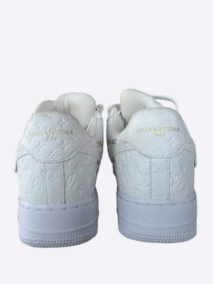 Louis Vuitton Nike White Monogram Air Force 1