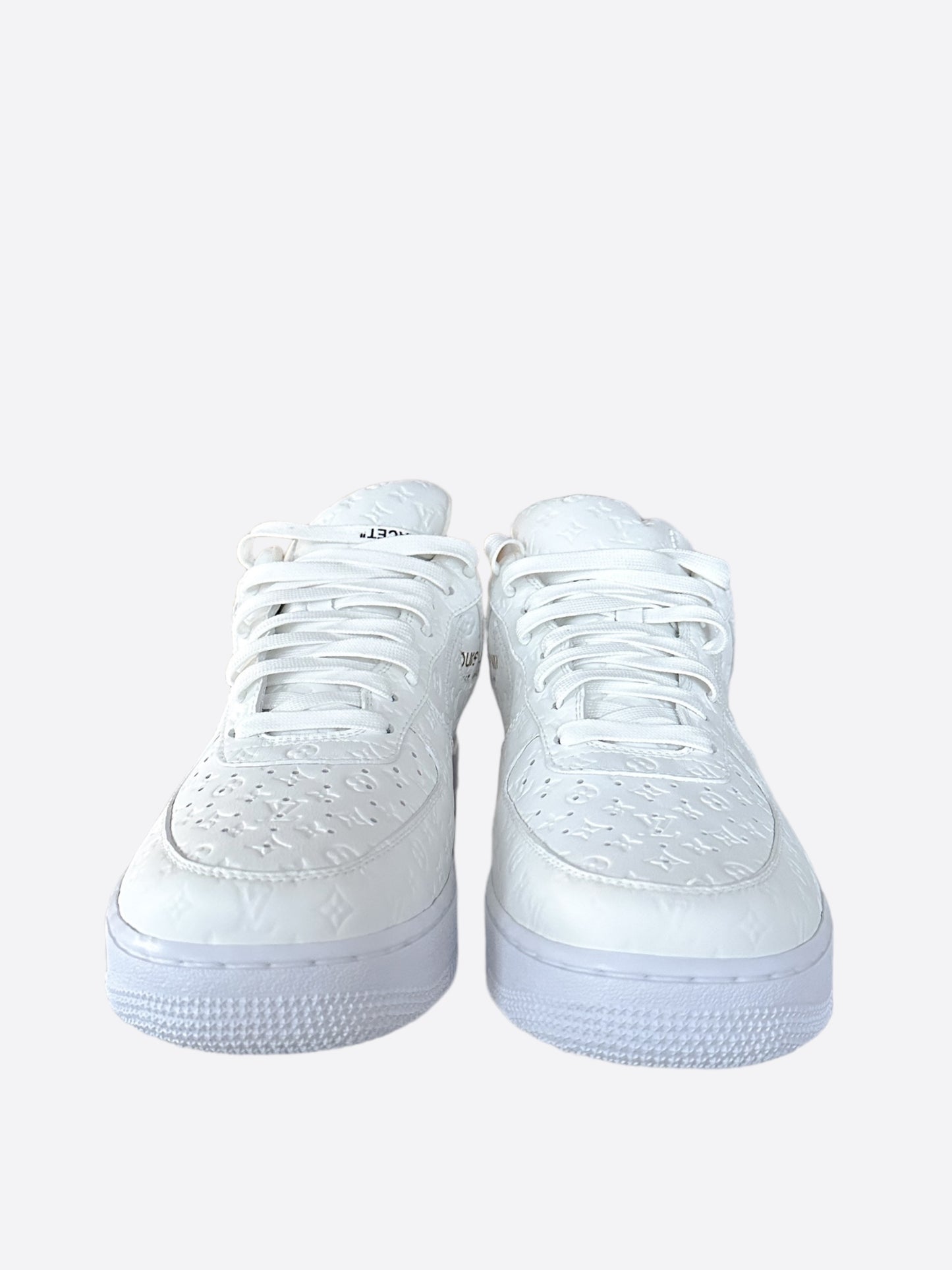 Louis Vuitton Nike White Monogram Air Force 1