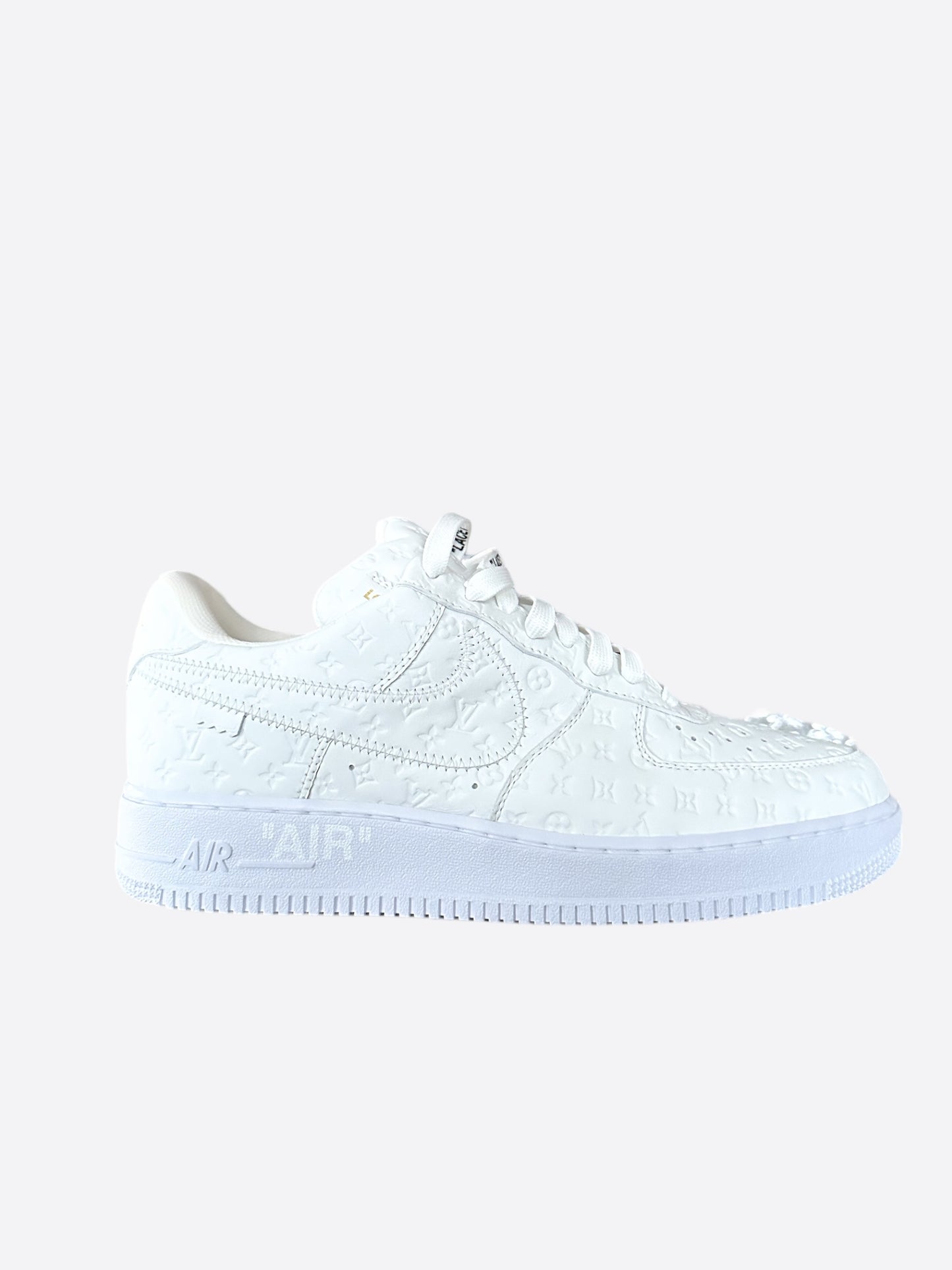 Louis Vuitton Nike White Monogram Air Force 1